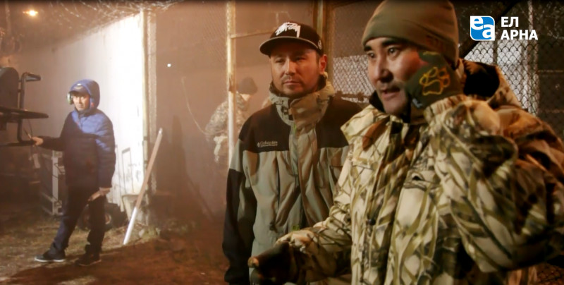 Один день на съемочной площадке Серикбола Утепбергенова