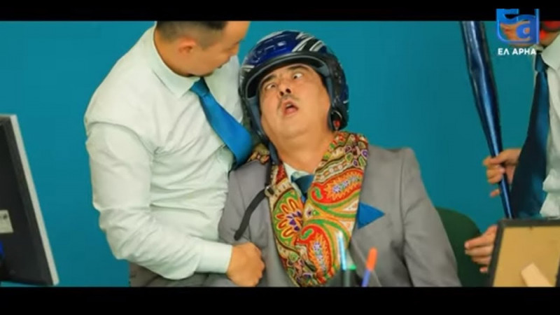 Қазақ кинокомедияларынан диалог