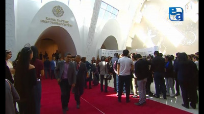 «Ұшқын» халықаралық кинофестиваліне қатысушы студенттер көзқарасымен бөлісті