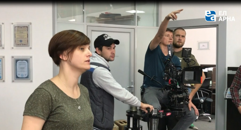 Один день на съемочной площадке Елены Лисасиной