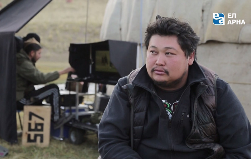 Один день на съемочной площадке Аскара Узабаева