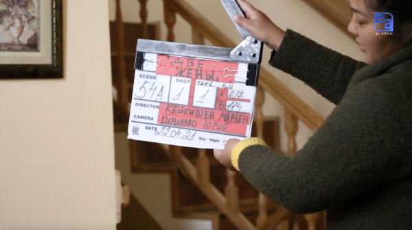 Съемки фильма «Две жены». «Закулисье»